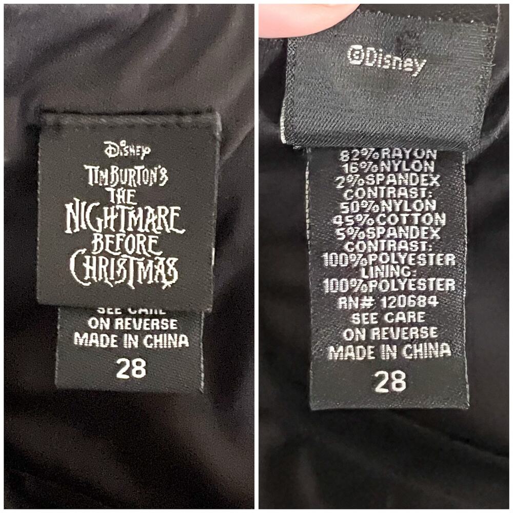 Torrid | Disney Nightmare Before Christmas Jack Skellington Midi Dress Plus Size - Picture 9 of 9